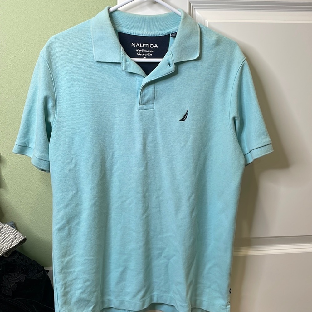 Light blue nautica polo✨